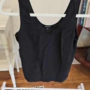 Madewell Black Sleeveless Tank Top